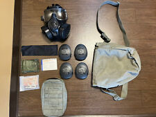 M50 Gas Mask USGI Military LEO Protective Avon Size Large (L), With Filters OEF picture
