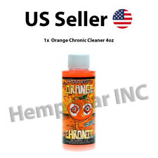1x - 4 OZ Bottle Orange Chronic Cleaner Cleans Metal and Glass Pipe  picture