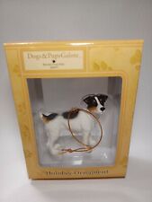 ENESCO Jack Russell Dog Collectible Holiday Ornament, Vintage 2007 New in Box picture