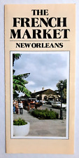 Vintage Travel Brochure THE FRENCH MARKET, New Orleans Louisiana picture
