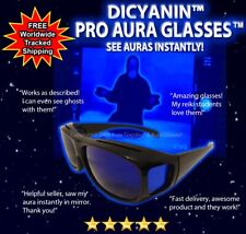 OFFICIAL DICYANIN PRO AURA GLASSES ghost goggles evp qi hunting reiki paranormal picture