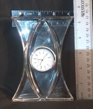 Royal Limited 24% Lead Crystal Table Clock picture