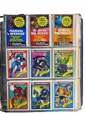 1990 Marvel Universe Series 1: Complete Set w/ Holograms  M/NM picture
