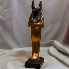 RARE ANCIENT EGYPTIAN ANTIQUE Golden Statue Of God Anubis God of the Dead BC picture