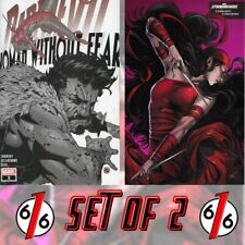 👹💀 DAREDEVIL WOMAN WITHOUT FEAR #3 SET Bachalo & Carnero Variant PUNISHER picture
