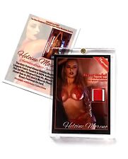 HELIONE MORENO Playboy Playmate Authentic Lingerie Relic Card In Case picture