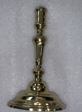 Vintage Baldwin 9” Solid Brass Candlestick Made in the USA picture
