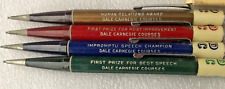 4 Dale Carnegie Mechanical Pencils 5-1/4