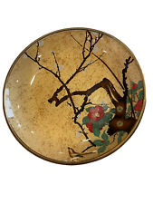 Small Japanese Glass Dish with Hand Painted Kakiemon Decoration, circa 1920 picture