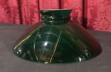 VINTAGE EMERALITE STYLE GREEN CASED GLASS LAMP SHADE picture