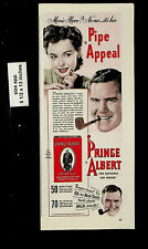 1943 Prince Albert Crimp Cut Cigarette Pipe Tobacco Joy Vintage Print Ad 22903 picture