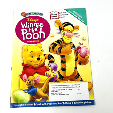 Disney’s Winnie The Pooh Magazine March April 2004 Redan Fun To Learn Springtime picture