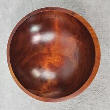 Vintage Mort N. Marton Corp.  Wood Bowl  10 9/16 inches Canadian Birch Handmade picture