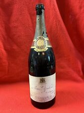 LARGE VINTAGE LOUIS RODERER REIMS FRANCE CHAMPAGNE EMPTY GLASS DISPLAY BOTTLE picture