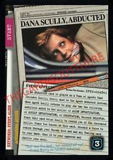 The X Files CCG XF96-0248 DANA SCULPTLY, ABDUCTED - MINT ULTRA RARE Premiere Card picture