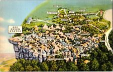Vintage Postcard Rock City Gardens, Lookout Mountain, Tennesse Linen picture