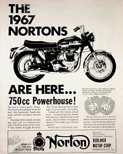 1967 Norton 750 Atlas Isle of Man - Vintage Motorcycle Ad picture