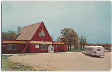 JOPLIN KOA KAMPGROUND Roadside Missouri Camping Trailer Route 66 c1960s Postcard picture