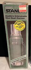 Vintage In BOX USA Aladdin STANLEY Thermos Green A-944DH Quart picture