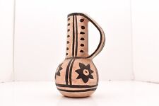 Signed Native American Indian Modern anasazi pottery Pitcher Jug picture