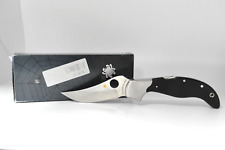 Spyderco Ed Schempp Persian Folding Knife, Excellent Condition, Original Box picture