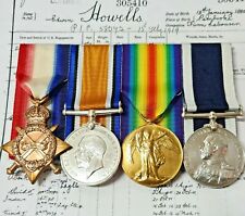 *Battle Jutland HMS Erin* WW1 Medals Royal Navy Stoker Petty Officer Howells picture