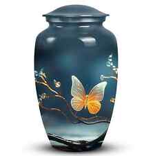 Unique Butterfly Urns for Mom - Custom Funeral Metal Containers picture