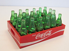 Vintage Coke Coca Cola Mini Miniature Red Plastic 24 Bottle Case Display Toy #GK picture