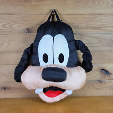 Vintage 90s Disney Goofy Face Head Stuffed Nylon Plush Pillow Large Play by Play picture