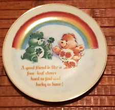 Care Bears Lasting Memories Collector Plate Good Luck And Friend Bear Vintage picture
