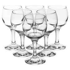 6 Piece Wine Glasses Goblet Set Pasabahce Stemmed Red White Wine Dinner Cups picture