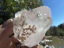 NEW FIND___Adularia Phantoms__LARGE VERY RARE Arkansas Quartz Crystal DT Cluster picture
