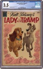 Dell Giant Lady and the Tramp #1 CGC 3.5 1955 4129433001 picture