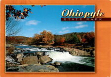 Ohiopyle State Park, white water rafting, Ohiopyle Falls, Youghiogheny  postcard picture
