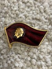 Vintage Soviet Union Vladimir Illic Lenin Pin picture