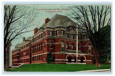 1912 State Normal School Main Building Bridgewater Massachusetts MA Postcard picture