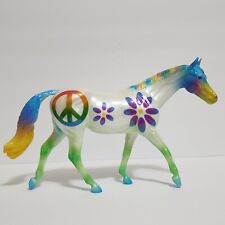 BREYER HORSE  “Peace, Love & Horses” Colorful Hand Painted Limited Edition  picture