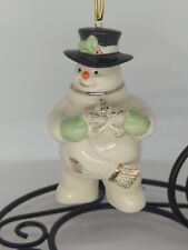 Lenox Holiday Cheer Snowman Christmas Ornament - In Original Box picture