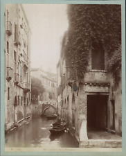 Italy, Venice, Rio vchio della Furatola Tirage vintage print, Tirage al  picture
