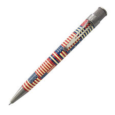 Retro 51 Tornado Vintage Rollerball Pen in Patriot Flags - NEW - VRR-1961 picture