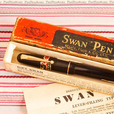 Vintage Mabie Todd Swan Fountain Pen New Old Stock picture