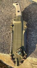 ESEE Junglas 2 Kydex Dangler sheath w/400grit and Ferro Fire Rod picture