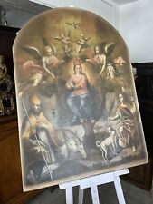 Large Table Sacred Art Madonna 20th Century Print Like a Painting Picture picture