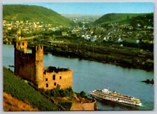 Ruine Ehrenfels Rudesheim am Rhein Hesse Germany Postcard picture