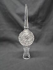 Waterford Crystal Tree Topper 10.5  Inch / Waterford Christmas Tree Ornament picture