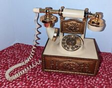 VTG French Victorian Western Electric DECO TEL ROTARY Telephone w/cord  picture