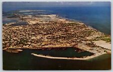 Postcard Airview Of Key West, America's Southernmost City, Florida Unposted picture