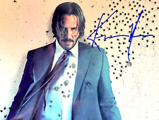 KEANU REEVES Hand-Signed [JOHN WICK] 8x10 Glossy Photo/Original Autograph w/COA picture