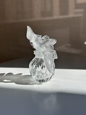 Vintage Lalique Nina Ricci l’air Du Temps crystal perfume bottle 30 ml. Stamped. picture