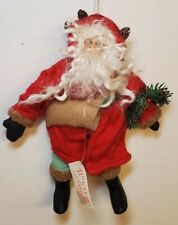 House Of Hatten Santa Ornament Christmas Rare Norma DeCamp picture